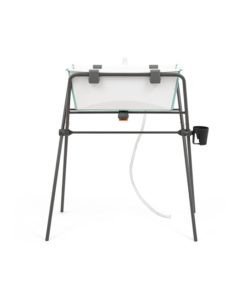 Stokke® Flexi Bath® Stand with Stokke® Flexi Bath bath tub. White Aqua. galery image 11